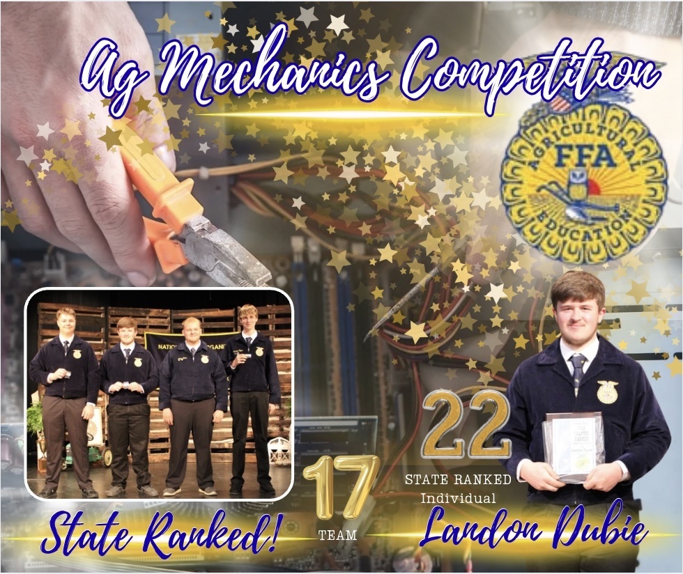 graphic image of ag mechanics competition