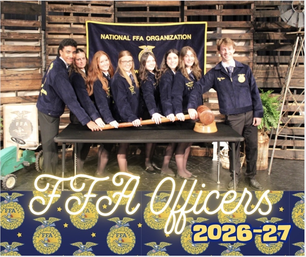 graphic image of new ffa officers