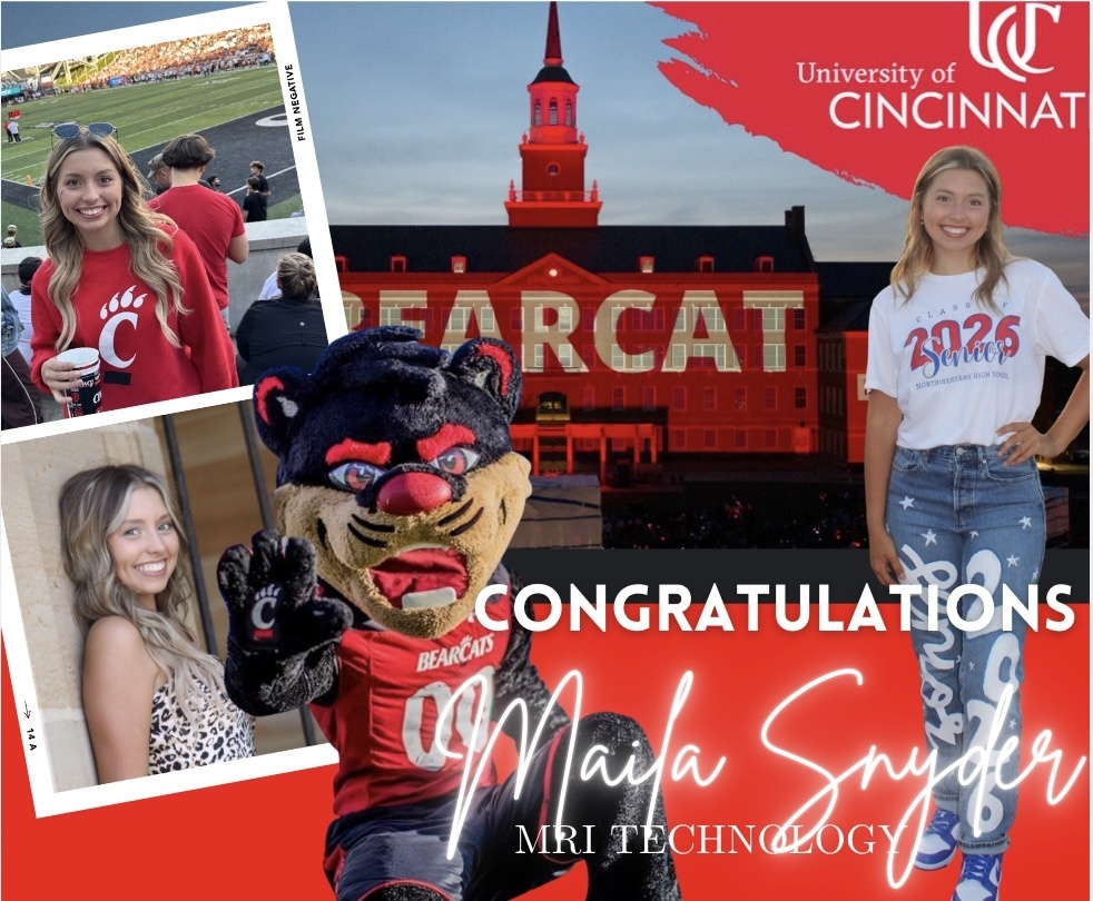 graphic image of senior spotlight