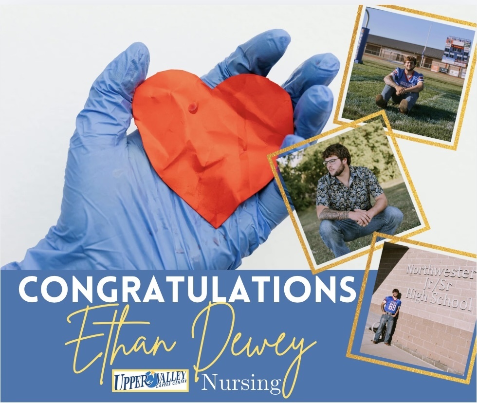 graphic image of senior spotlight