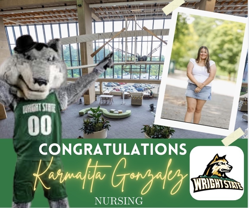 graphic image of senior spotlight