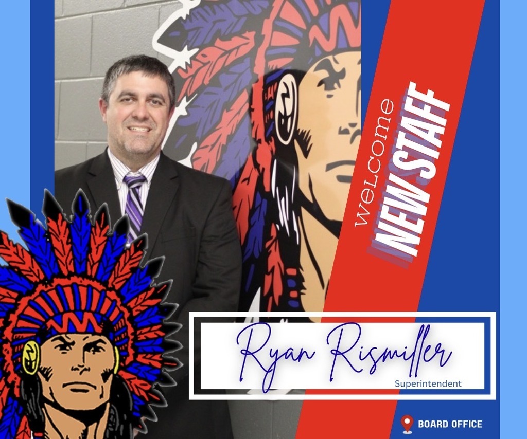 graphic image of new superintendent rismiller