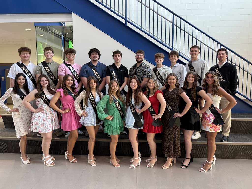 graphic image of prom court