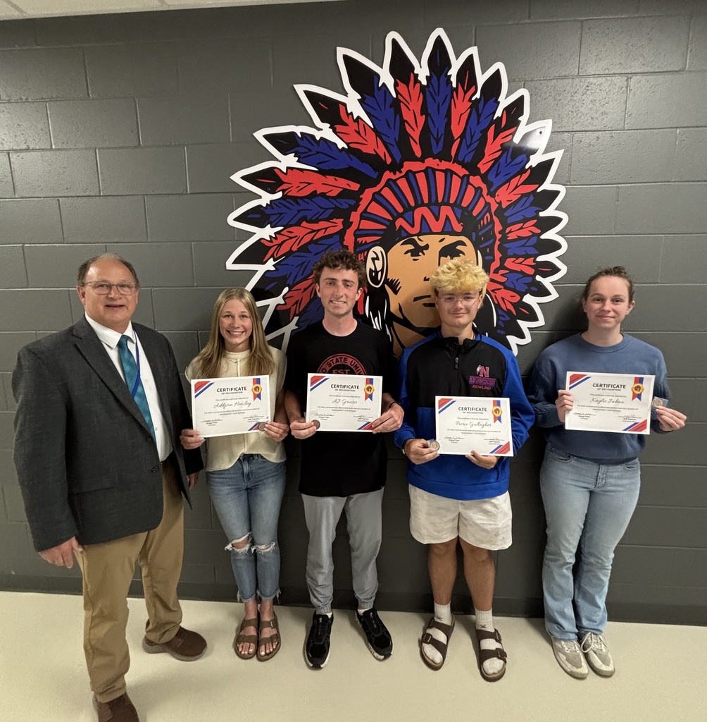graphic image of students recognized at board meeting