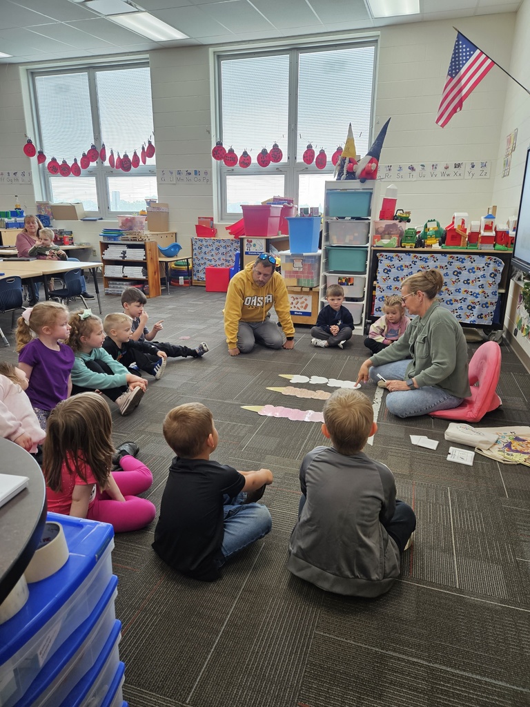 graphic image of preschoolers doing a graphing unit