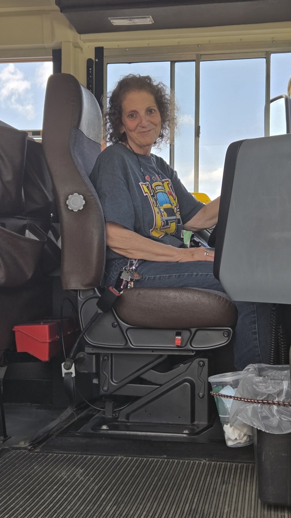 graphic image of bus driver's retirement