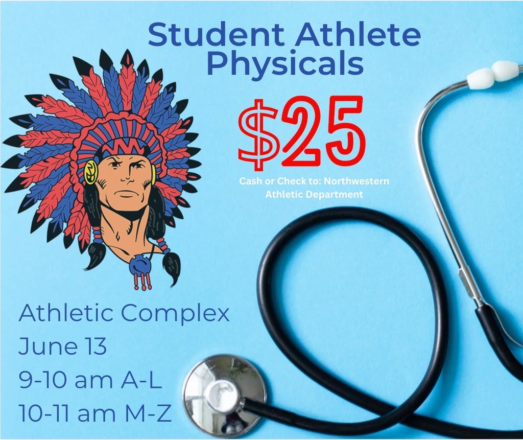 graphic image of student athlete physicals