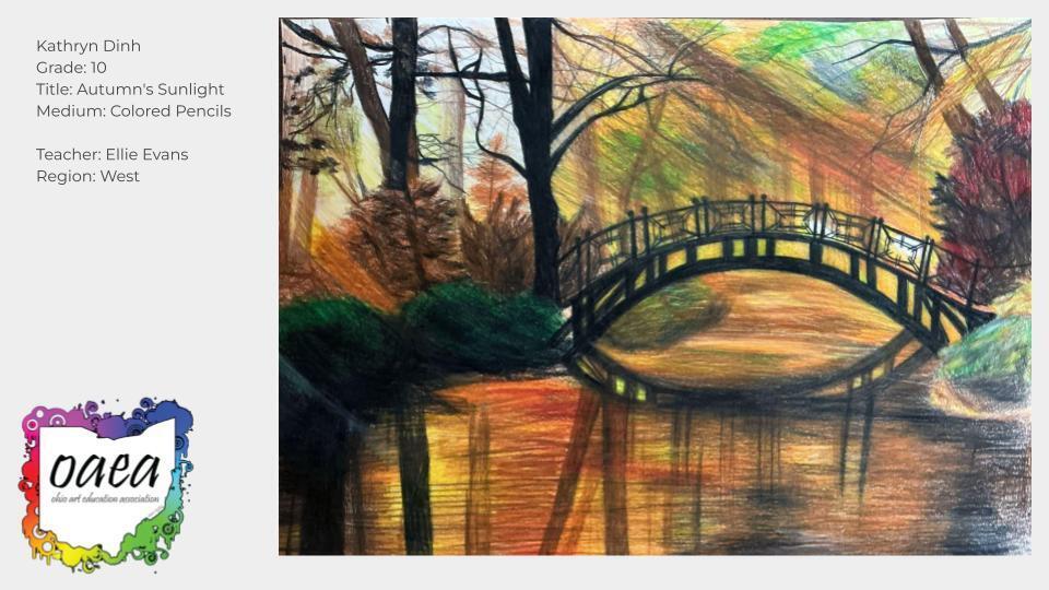 graphic image of emerging artist, kathryn dinh, artwork