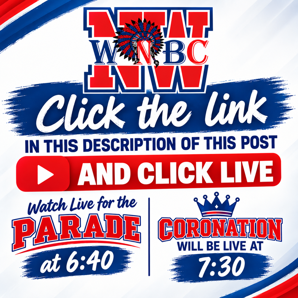 graphic image of parade and coronation live recording information