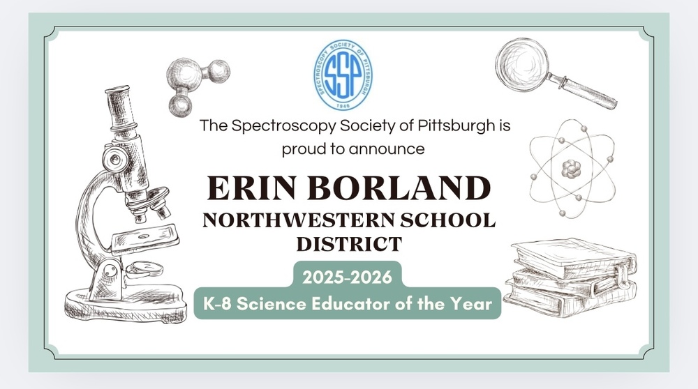 Erin Borland Science Educator of the Year