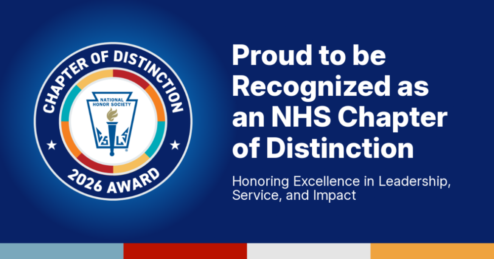 NHS Chapter of Distinction Image