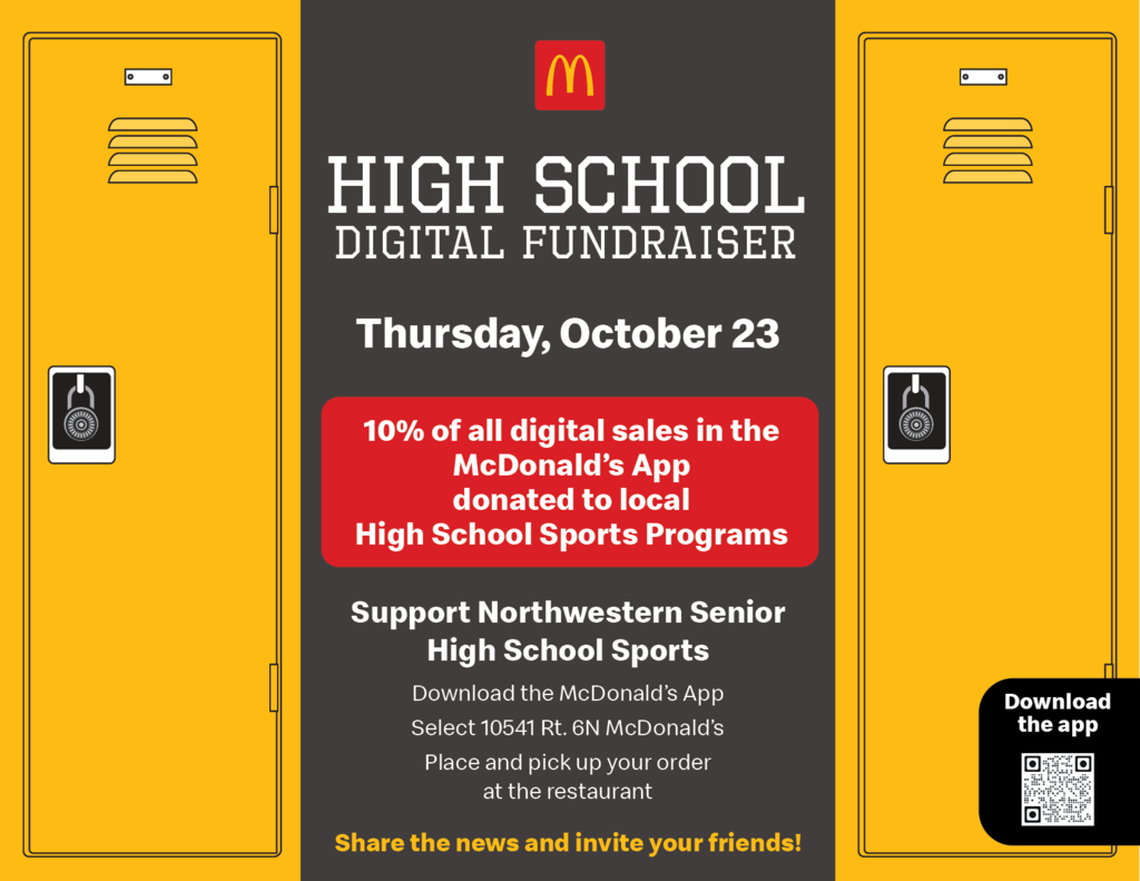 McDonald's Digital Fundraiser October 23