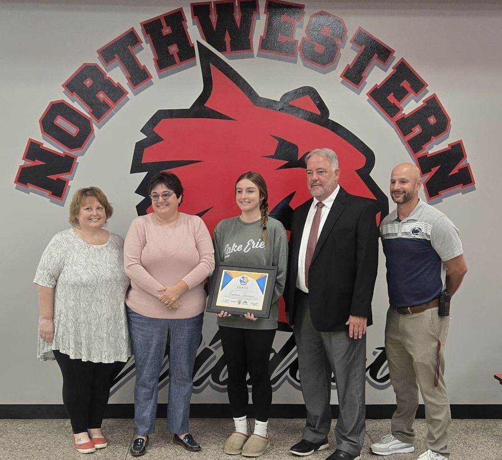 Emerson Swanson with Northwestern Administration