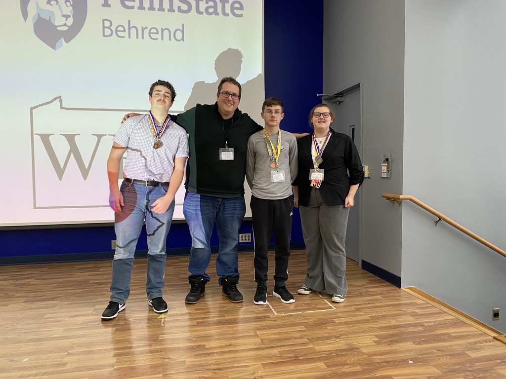 Academic Decathlon Winners from Penn State Behrend
