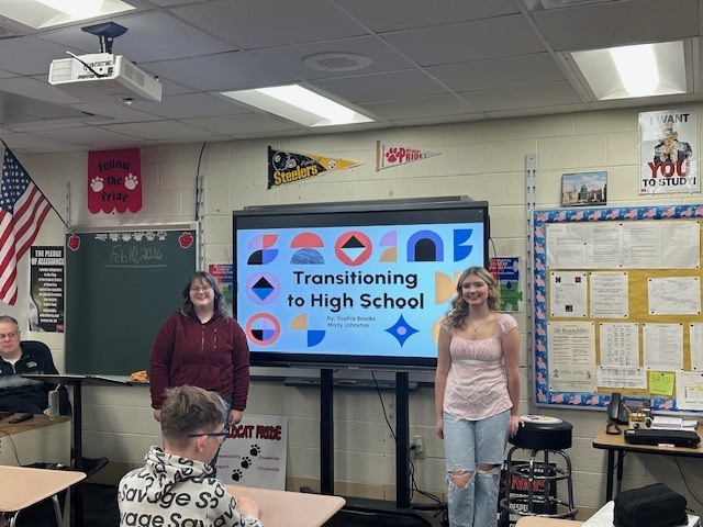 Positive Talks with 8th Graders