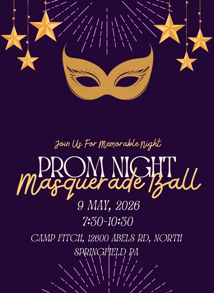 Save the Date for Prom May 9, 2026