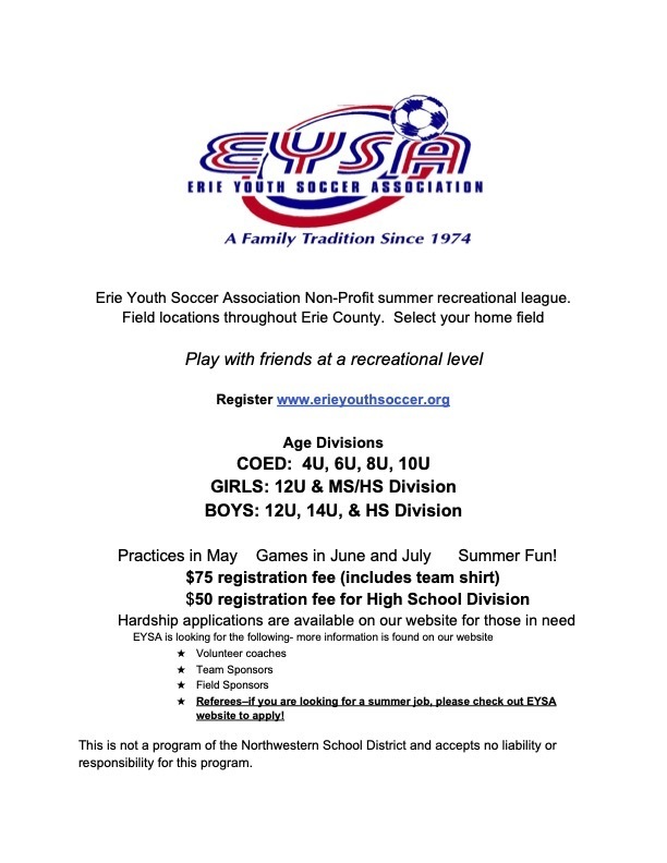 2026 NWSD School Flyer