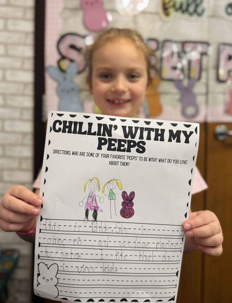 Peep Day in Kindergarten at Springfield Elementary
