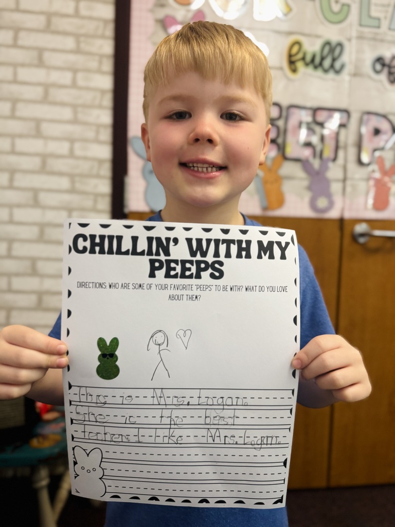 Peep Day in Kindergarten at Springfield Elementary