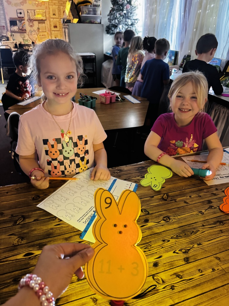 Peep Day in Kindergarten at Springfield Elementary