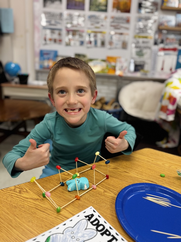 Peep Day in Kindergarten at Springfield Elementary