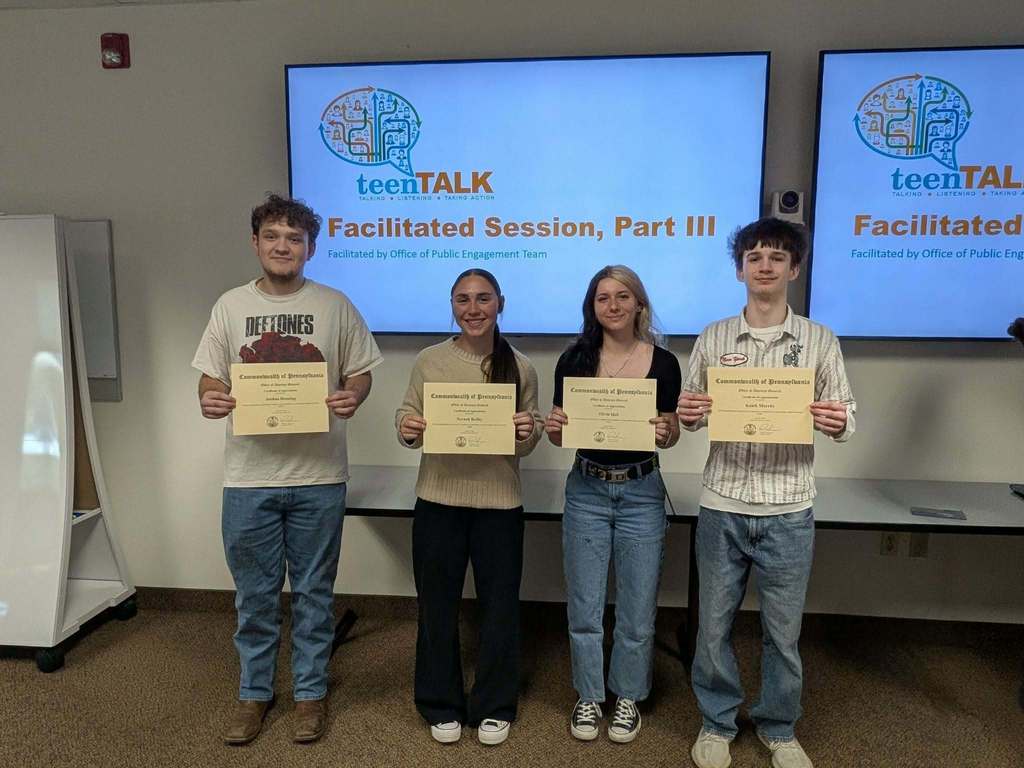 High school students at IU5 for Teen Talk