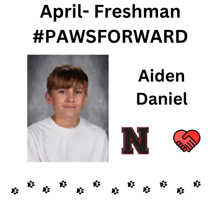 Aiden Daniel-Freshman Winner