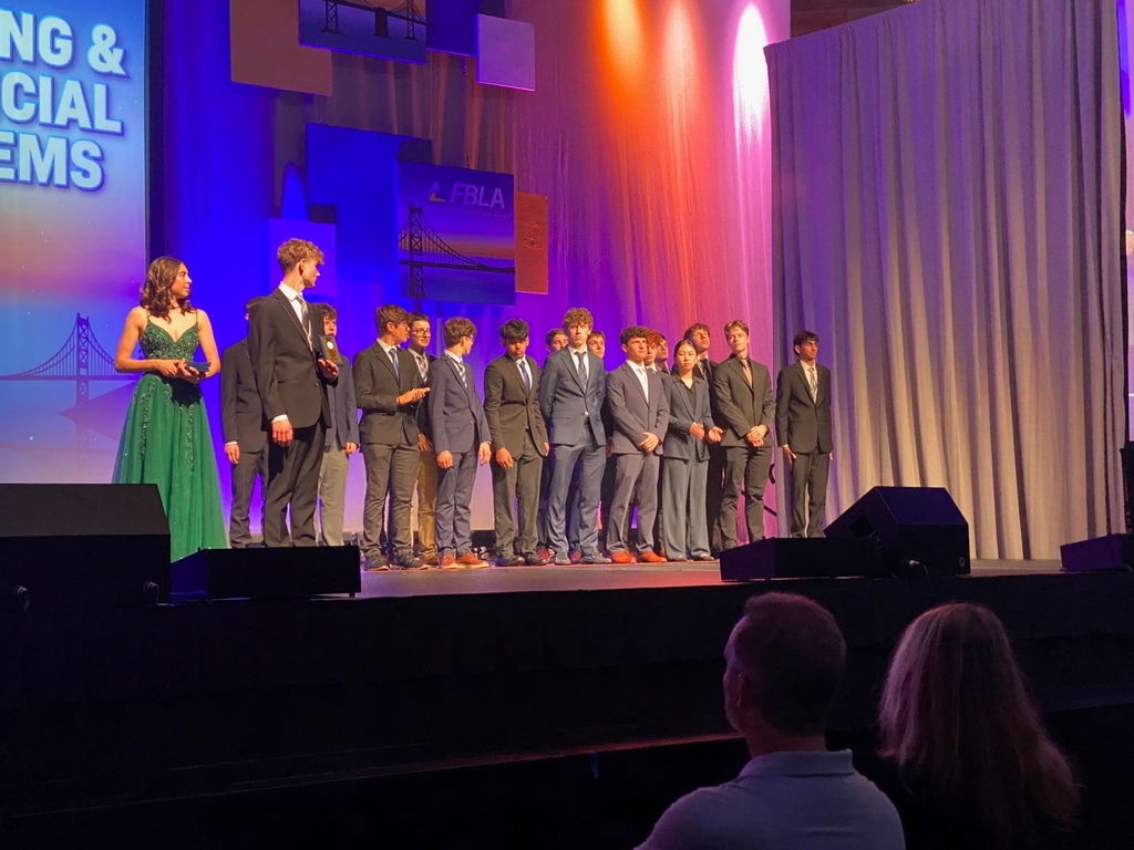 Award Ceremony at FBLA Competition