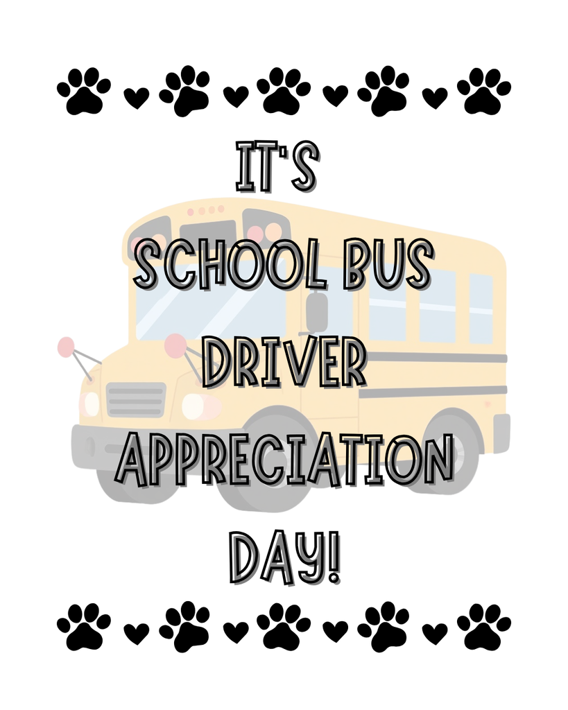 School Bus Driver Appreciation Day