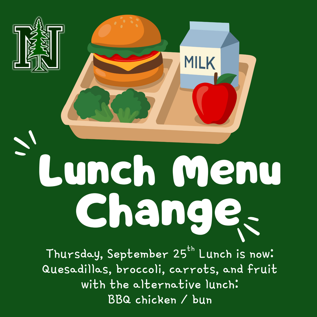 Lunch Menu Change