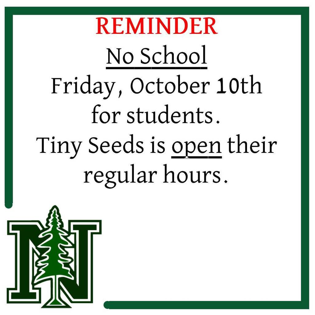 No School - Professional Development Day