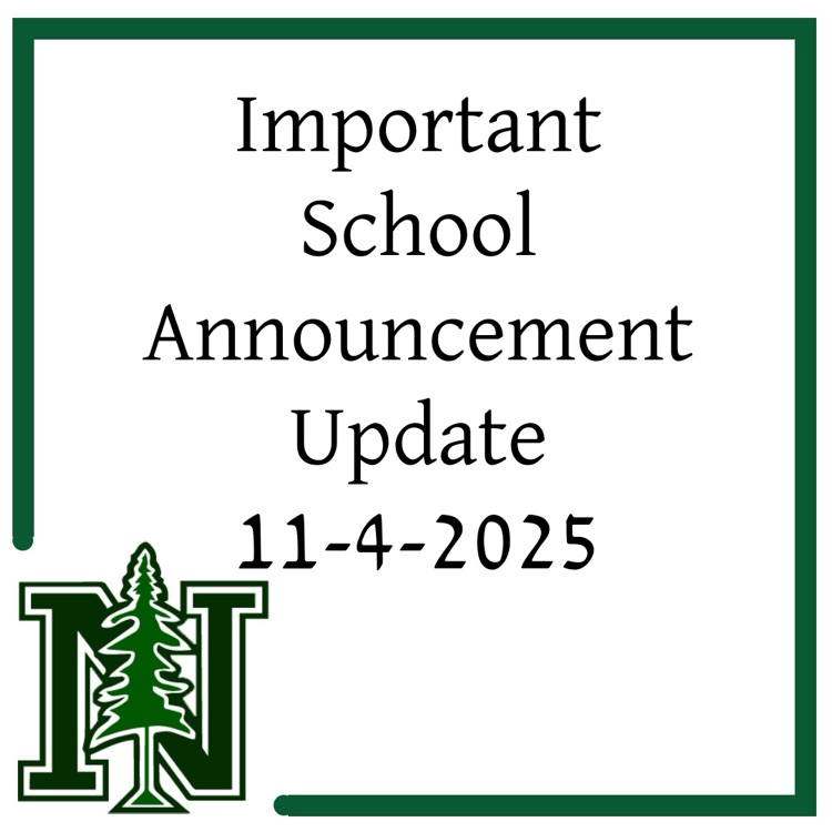 Updated School Announcement