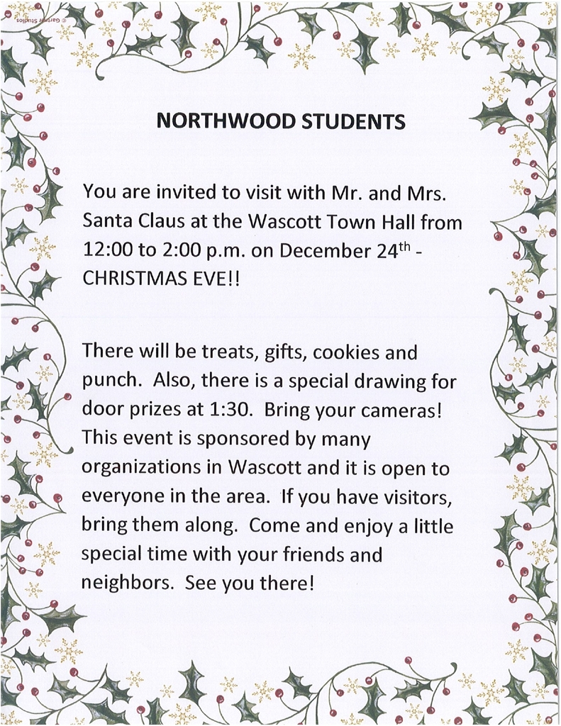 Wascott Christmas 2025