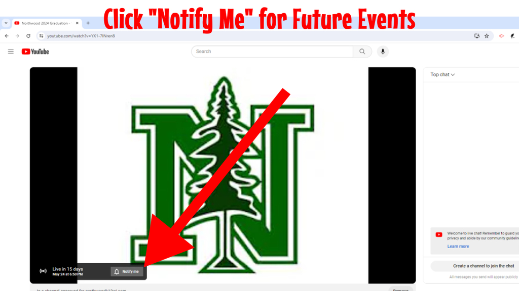 Notify Me Live Stream 2025