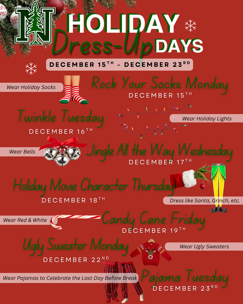 Holiday Dress-Up Days 2025