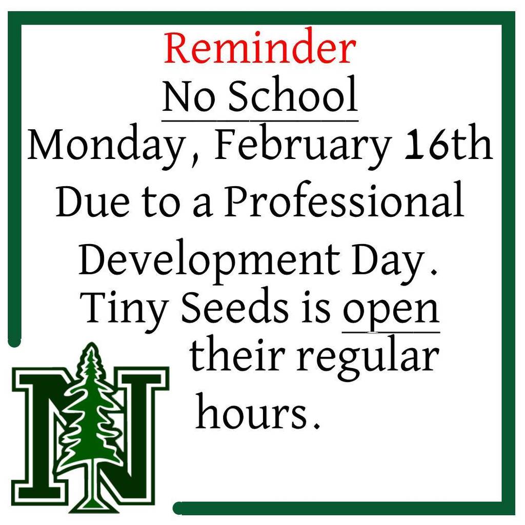No School - Professional Development Day