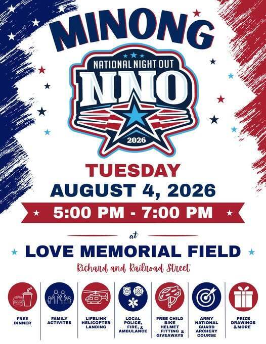 Minong National Night Out 2026 Information