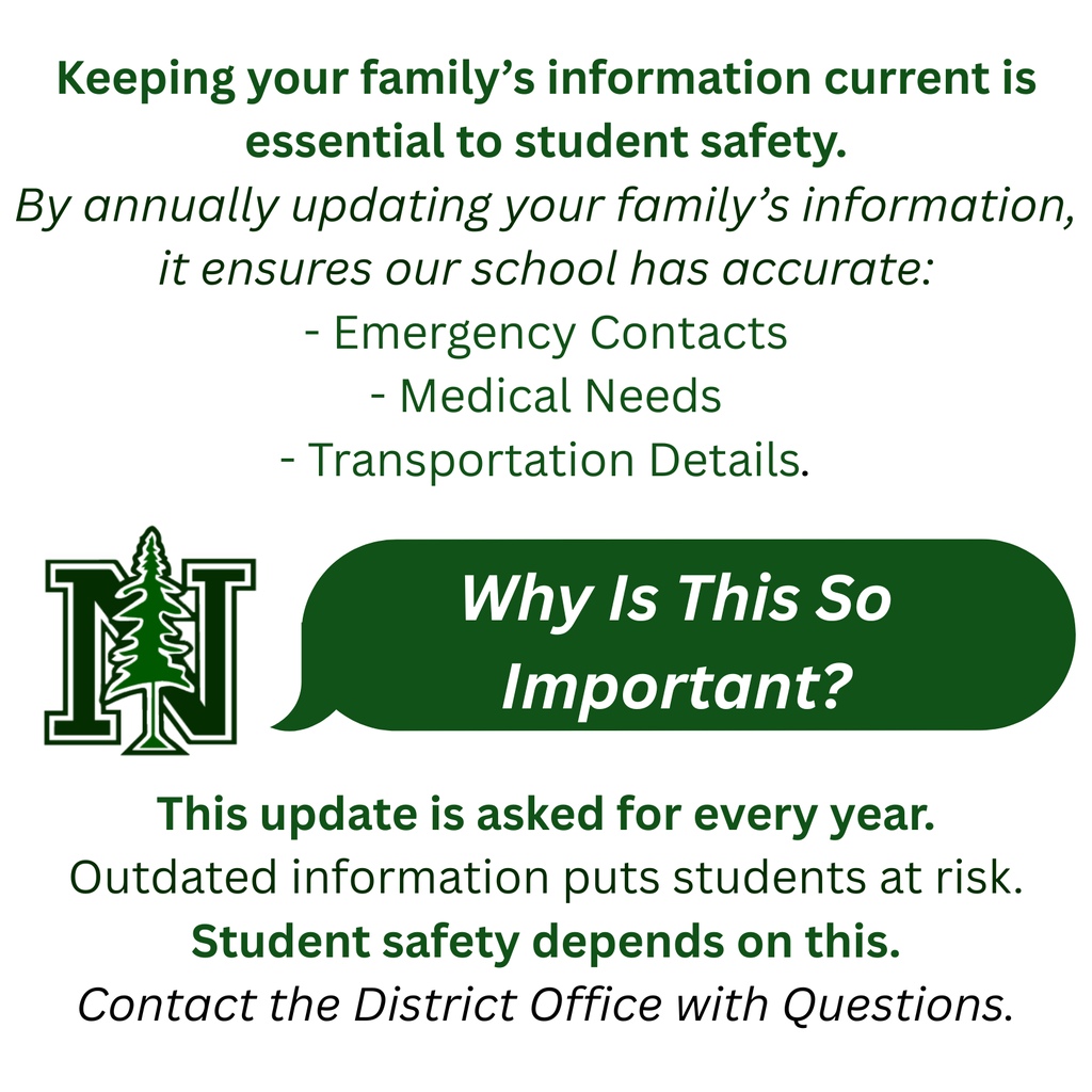Contact Information Updates 2026