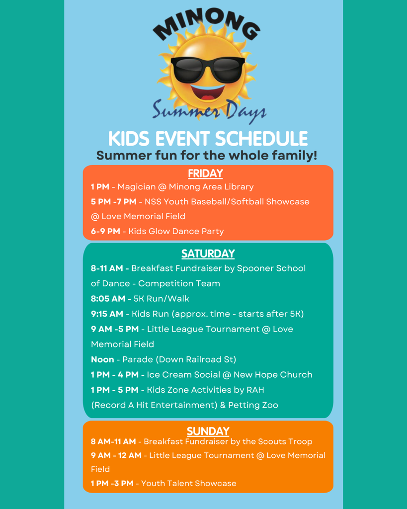 Minong Summer Days 2026