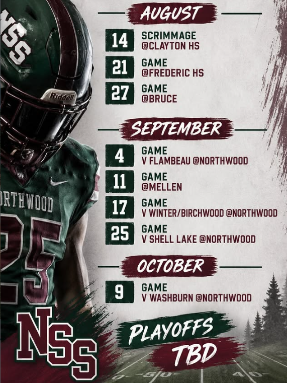 NSS Football Schedule 2026