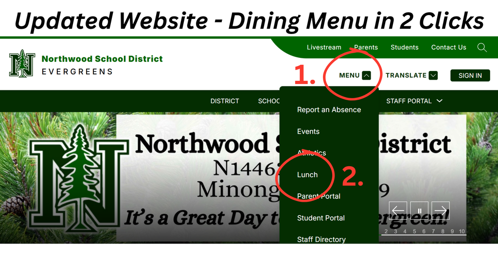 Dining Menu 2026