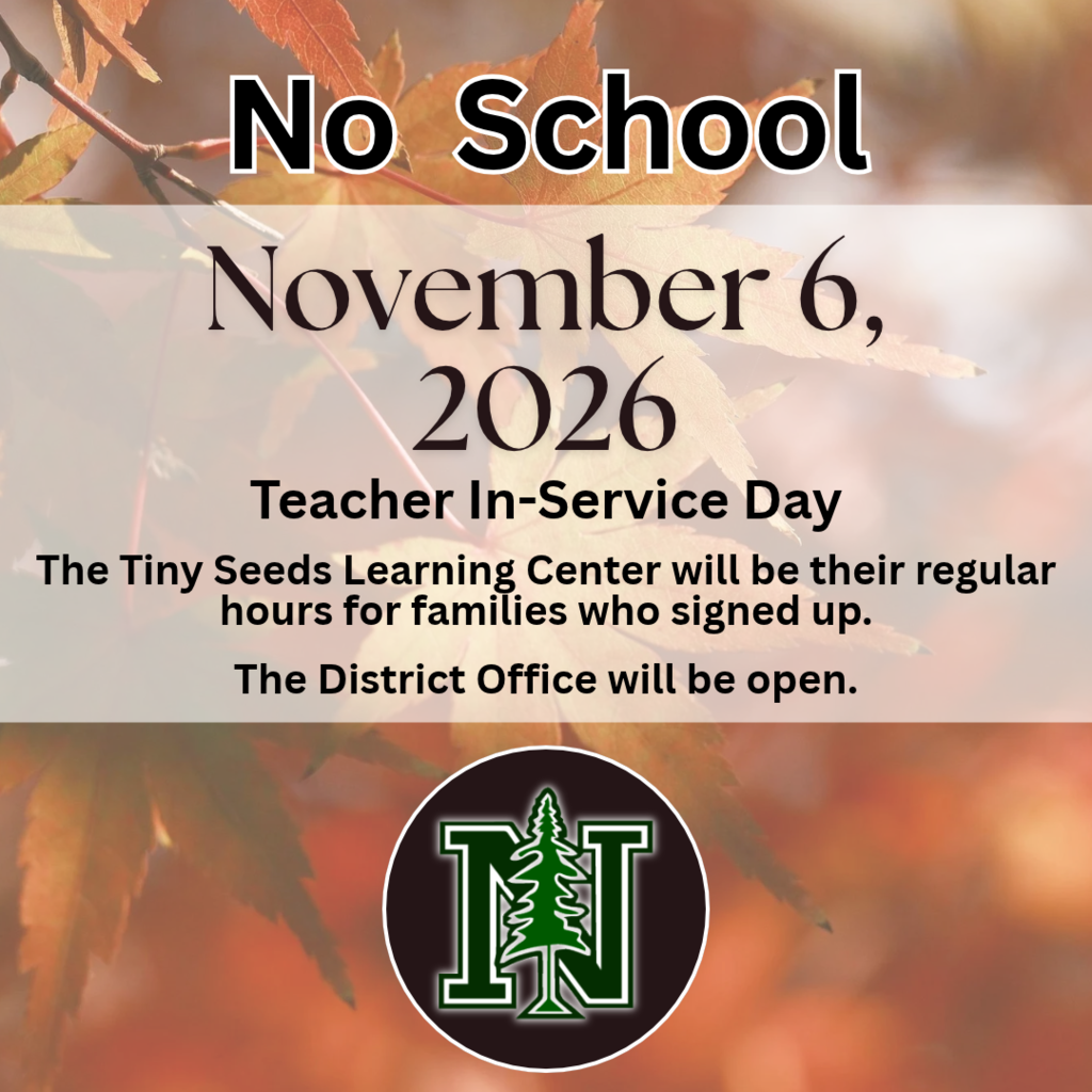 No School - Professional Development on November 6th