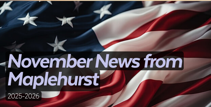 News from Maplehurst