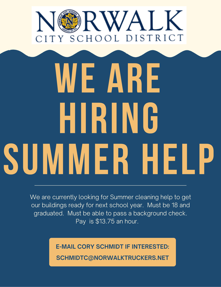 we are hiring summer help