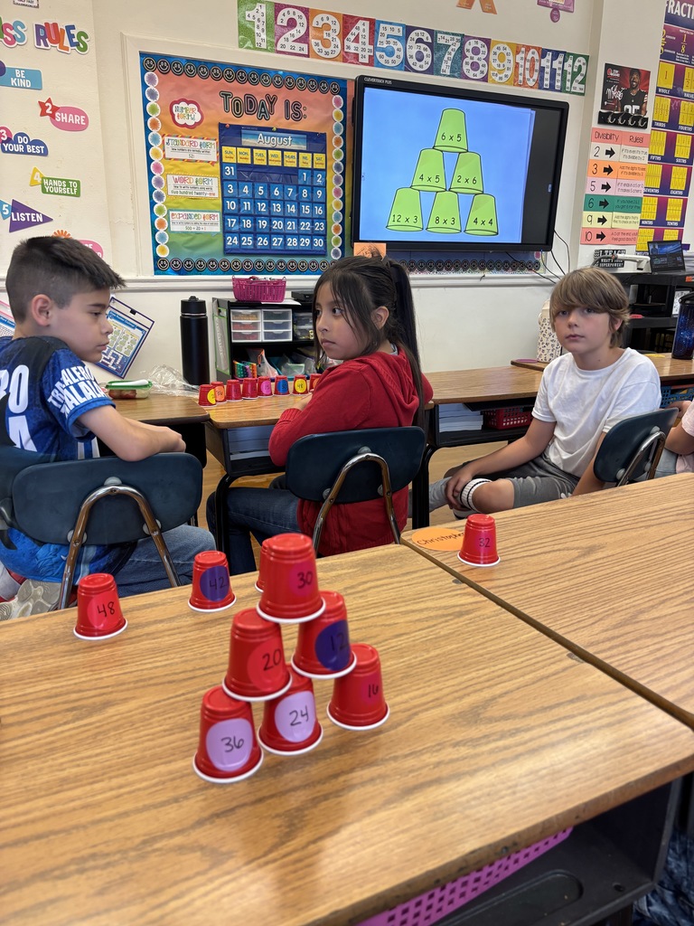 Kids playing Math games