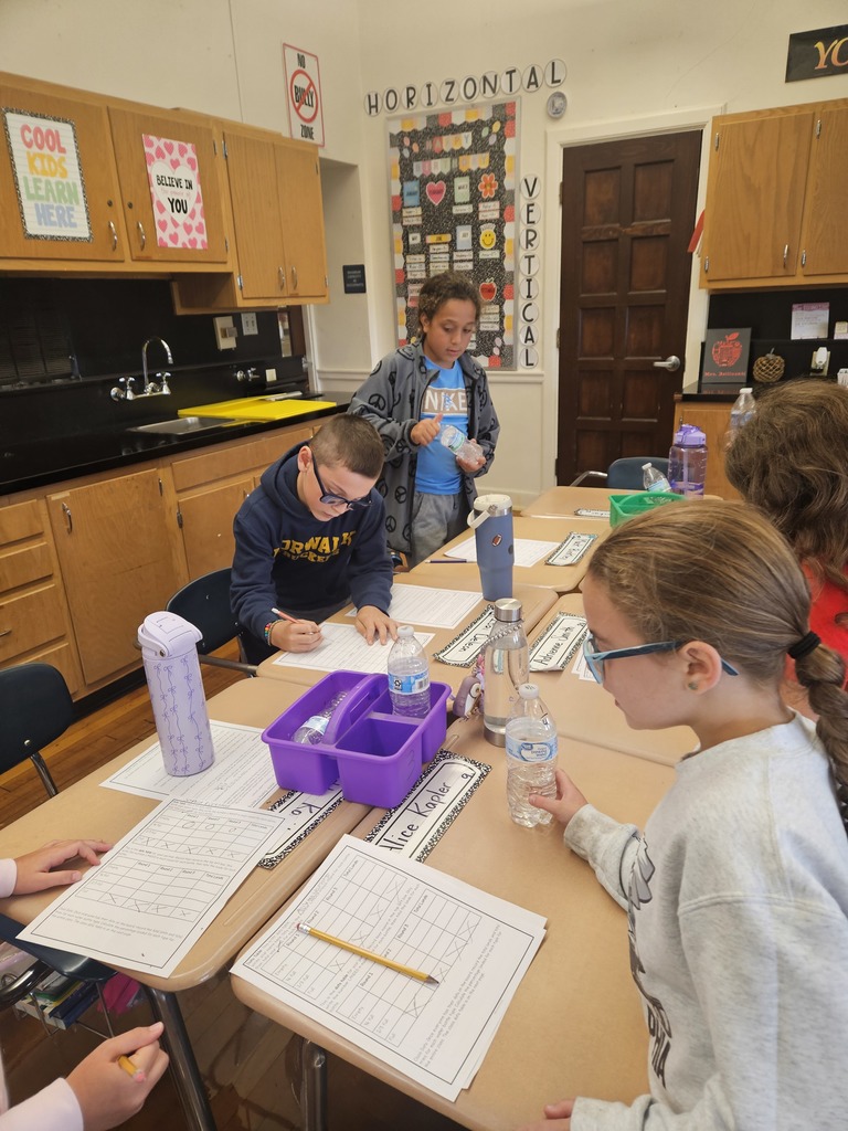 Mrs.Dellisanti's 4th grade science classes learned about the steps of the scientific method with a fun bottle flipping activity.