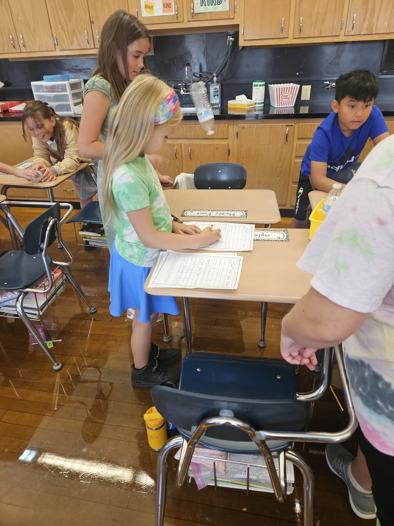 Mrs.Dellisanti's 4th grade science classes learned about the steps of the scientific method with a fun bottle flipping activity.