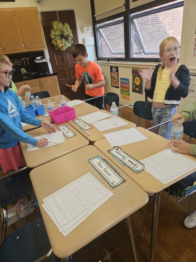 Mrs.Dellisanti's 4th grade science classes learned about the steps of the scientific method with a fun bottle flipping activity.