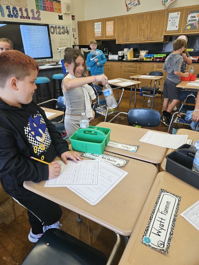 Mrs.Dellisanti's 4th grade science classes learned about the steps of the scientific method with a fun bottle flipping activity.