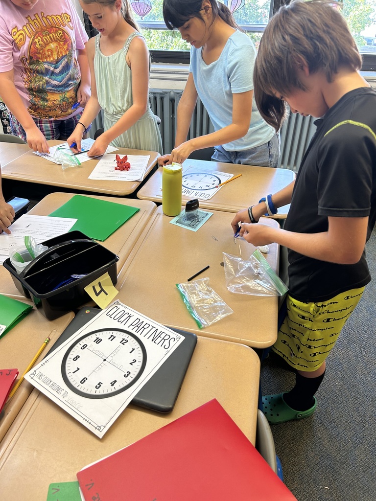 Fifth Grade White jumped into science safety this week while practicing how to correctly use different science tools. We are getting ready for exciting labs this school year!🔬